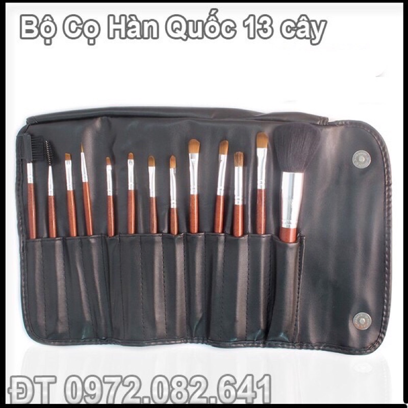 Bộ Cọ Trang Điểm Hàn Quốc 13 cây Lông Mềm
