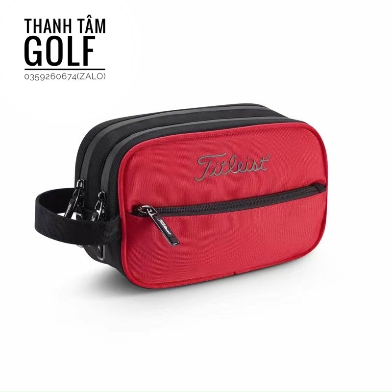 Túi cầm tay golf Titleist chất liệu vải dù bền đẹp