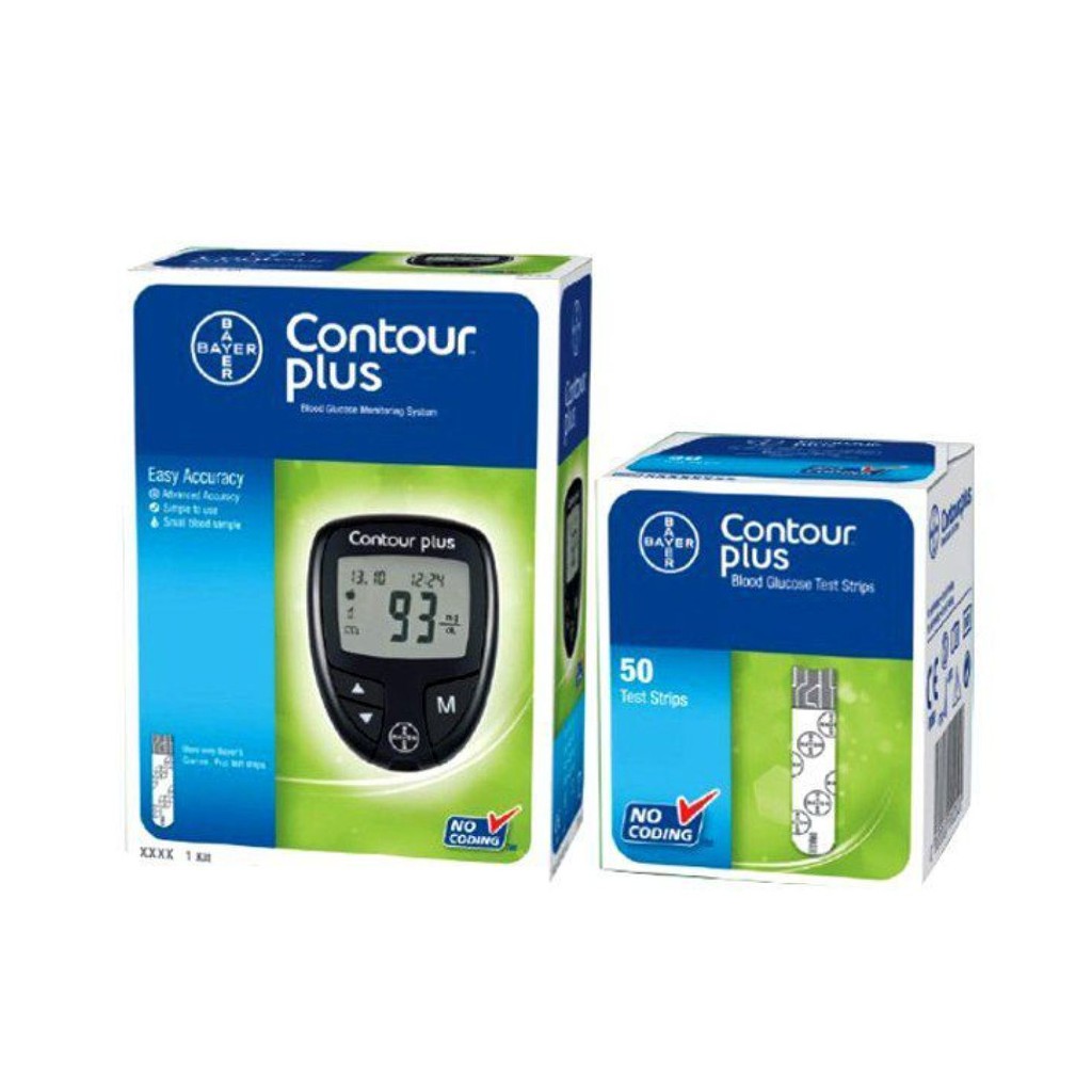 Que thử đường huyết cho máy đo đường huyết Contour Plus ( 50 que)