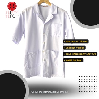 Áo blouse y tá dược sĩ điều dưỡng, nails cao cấp