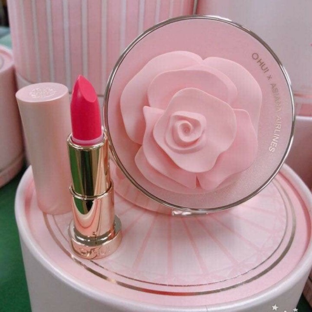 Ohui  Cushion Set Phiên Bản Hoa Hồng