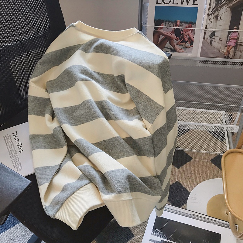 NRVP Áo tay dài dáng rộng thời trang phong cách Hàn Quốc dành cho nữ