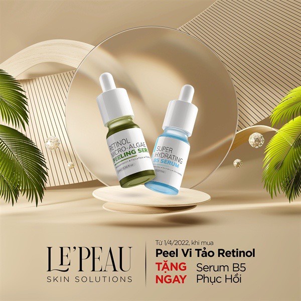 LE’PEAU peel vi tảo