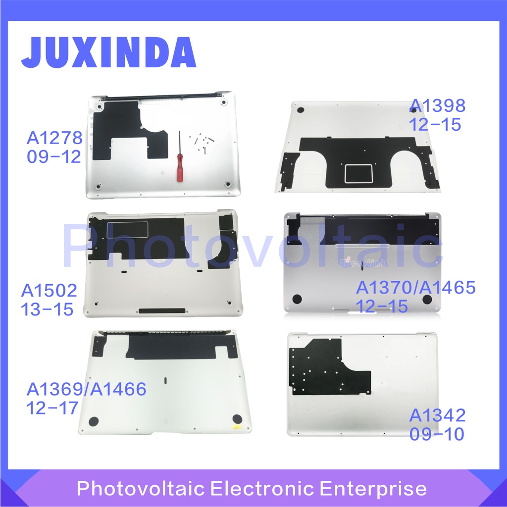Ốp Bảo Vệ Pin Mới Cho MacBook Pro Air Retina 13 "15" A1278 A1342 A1465 A1466 A1398 A1502 2010-2017