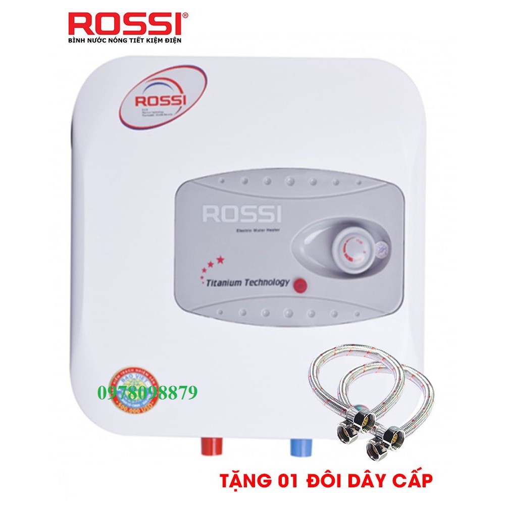 Bình nóng lạnh Rossi R20 Ti (Titanium Chống giật)