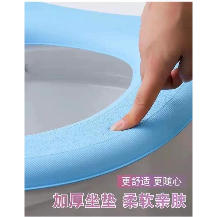 ĐỆM LÓT BỒN CẦU SILICON CHỐNG THẤM NƯỚC - GIỮ ẤM MỚI
