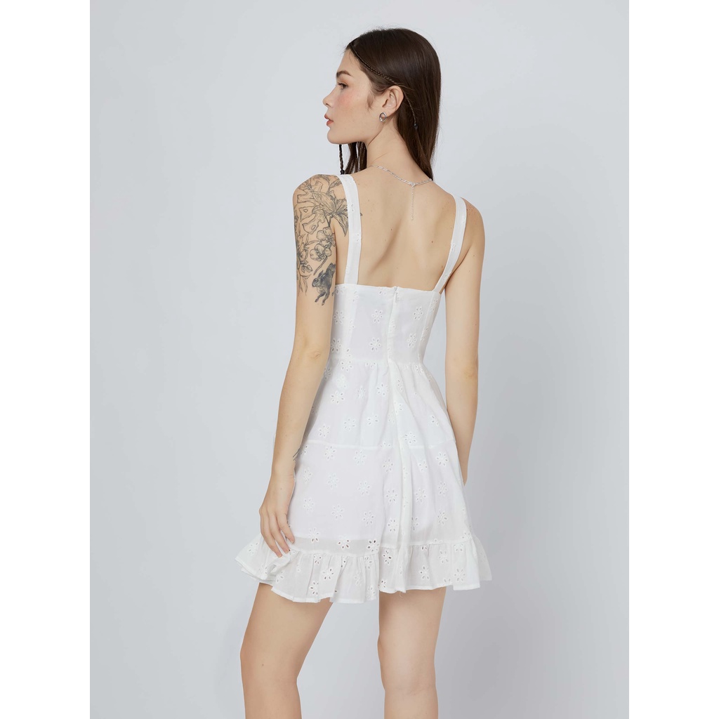 Đầm Ngắn Nữ Sun Dress Corset , Chất Vải Xô Hoa Thoải Mái , WDN000174 ,SOMEHOW