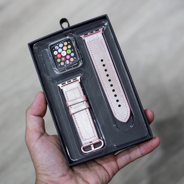 DÂY ĐEO DÀNH CHO APPLE WATCH ( TẶNG ỐP VIỀN SILICON)