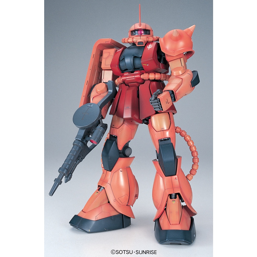 Mô Hình Gundam PG Zaku 2 MS-06S Char Custom Bandai 1/60 Đồ Chơi Lắp Ráp Anime Nhật