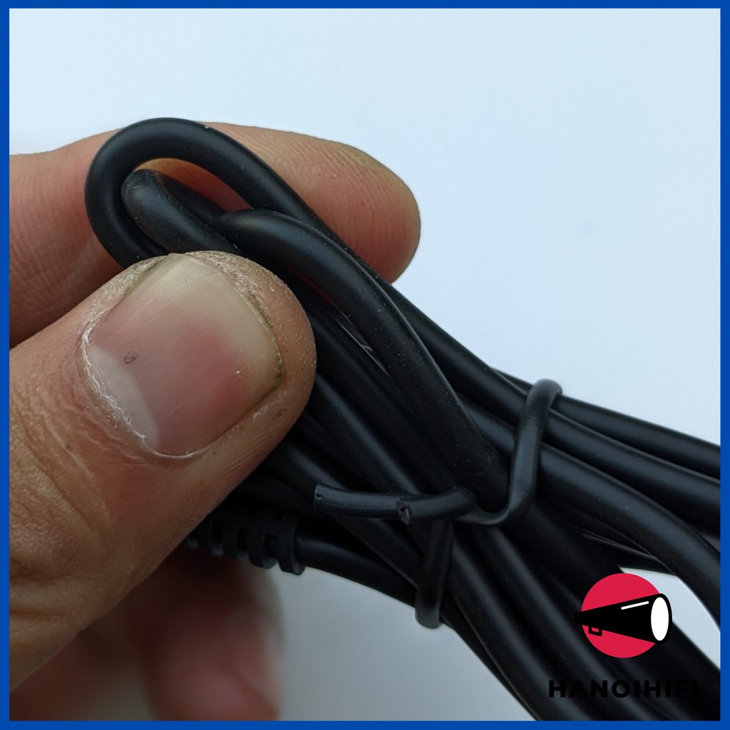 Cáp 2 đầu 3.5, cáp aux, cáp âm thanh, cáp kết nối điện thoại với loa, âm ly có 2 đầu