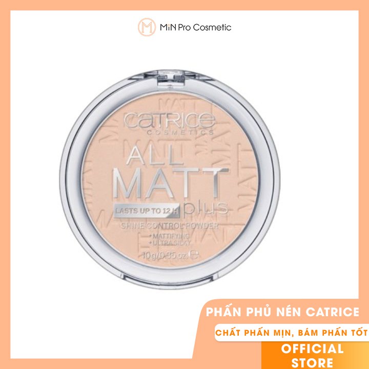 Phấn phủ nén Catrice All Matt Plus Shine Control Powder