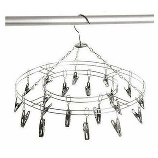 [RẺ VÔ ĐỊCH] Móc chùm inox hình tròn