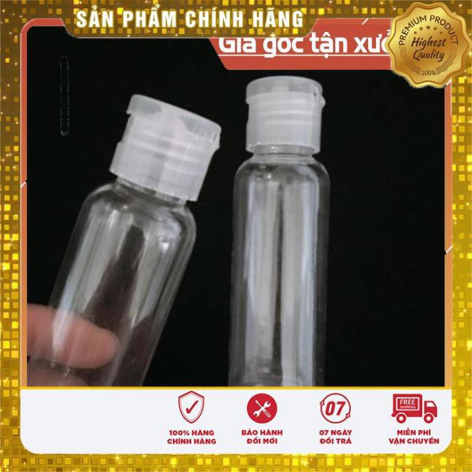 Chai Chiết Mĩ Phẩm ❤ TRÙM SỈ ❤ [20ml,30ml] Chai lọ nhựa pet nắp bật chiết mỹ phẩm đựng gel, dung dịch chất lỏng .