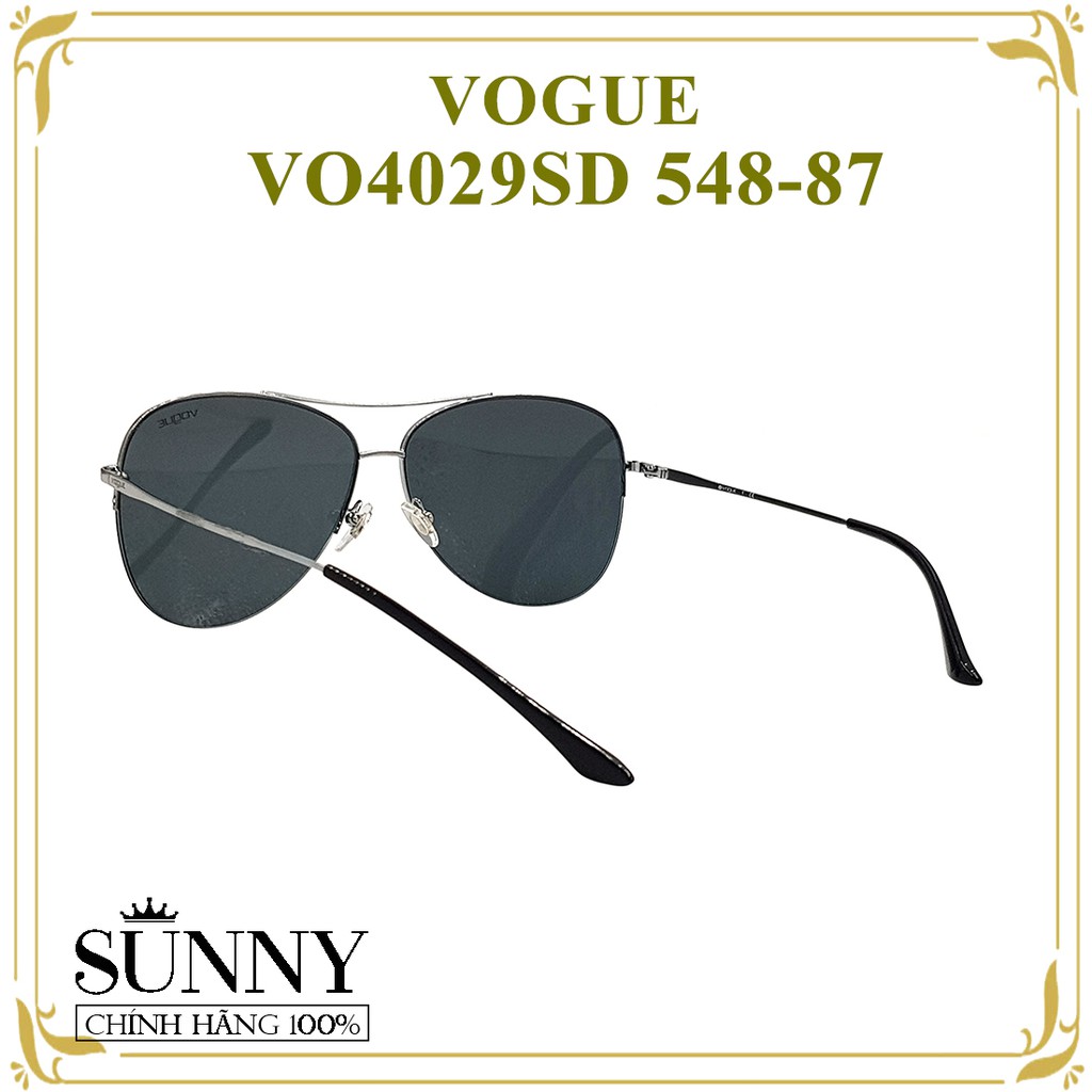Kính mát thời trang Vogue VO4029SD chính hãng I, thiết kế dễ đeo bảo vệ mắt