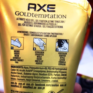 AXE - Gel vuốt tóc hàng USA