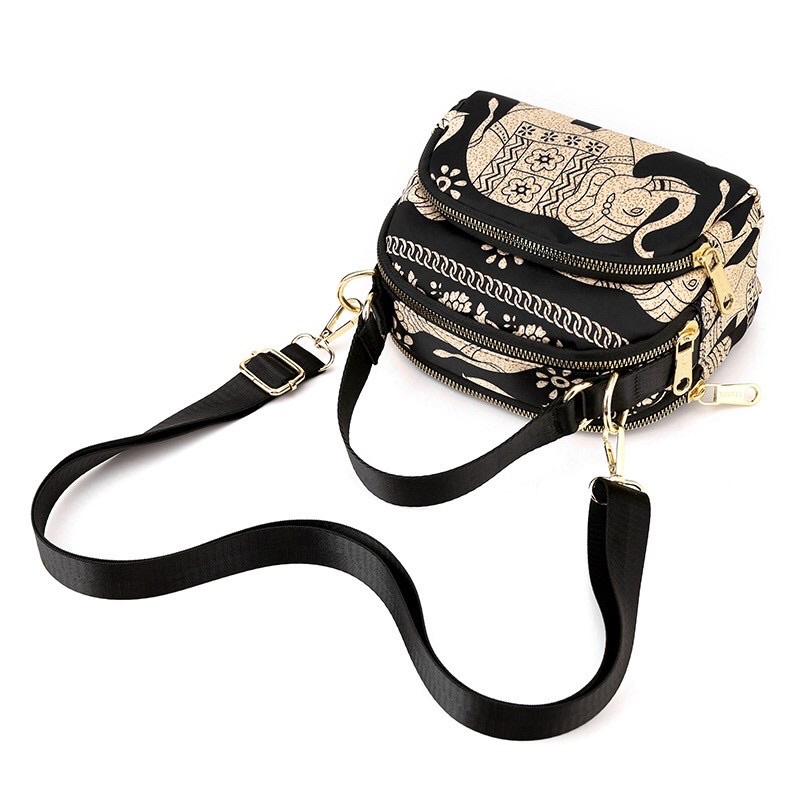 Túi Xách Nữ Vải Dù Đeo Chéo Cao Cấp Khoá Đẹp Rẻ Làm Công Sở Đi Chợ Thời Trang Trung Niên Nữ - A&ESHOP 88888