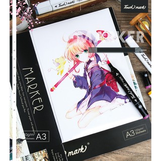 SỔ VẼ TOUCH MARK Giấy 120G