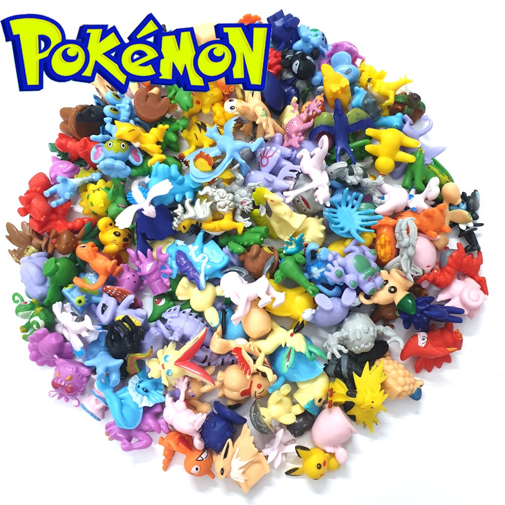 Mô hình đồ chơi Pokemon Go 2-3 cm tặng kèm vòng tay Twisty Petz dễ thương cho bé - New4all