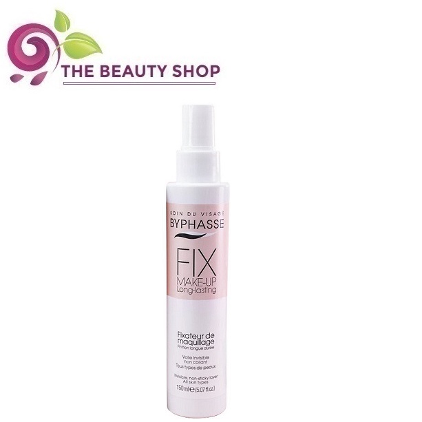 Xịt khoáng Dưỡng Ẩm Khoá Nền Make Up Hoàn Hảo BYPHASSE FIX MAKE UP LONG LASTINF 150ml - NK Tân Ban Nha