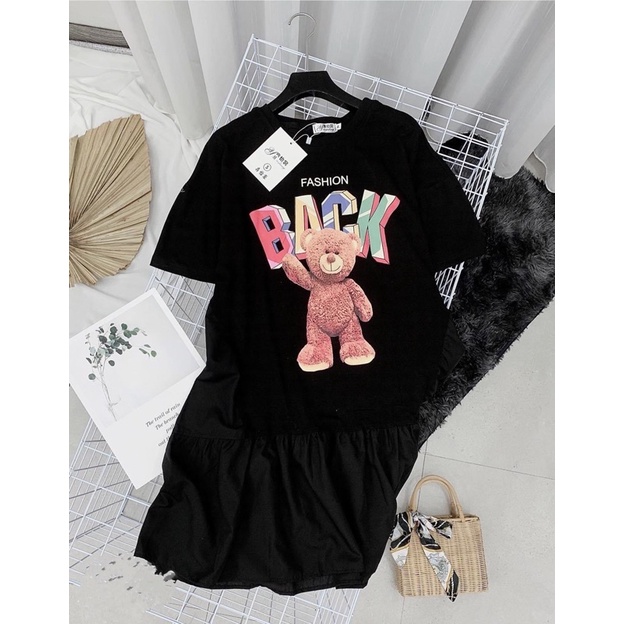 Váy phông đuôi cá hình gấu, váy phông gấu | BigBuy360 - bigbuy360.vn