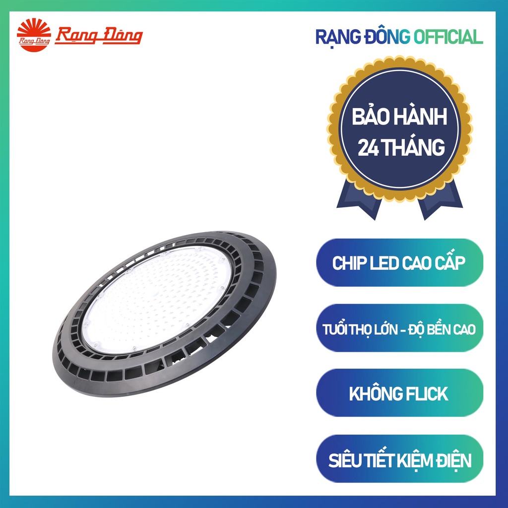 Đèn LED High Bay HB03 390/200W 6500K SS Rạng Đông
