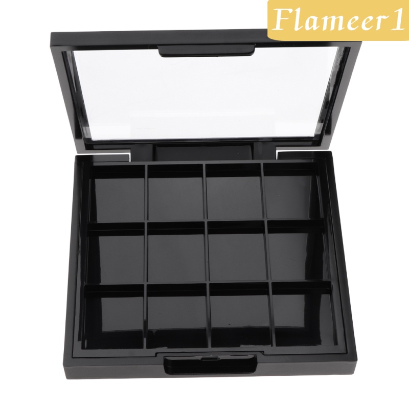 [flameer1] Hộp Rỗng Trong Suốt Đựng Phấn Mắt Son Môi Má Hồng DIY