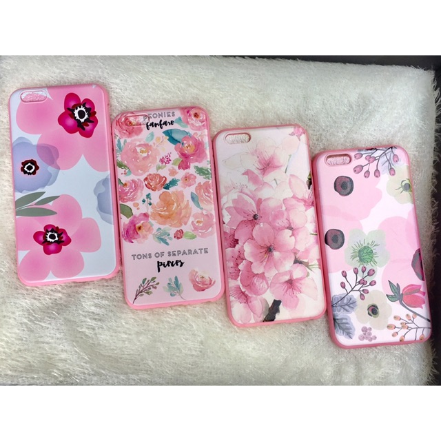 Ip5 ip6 ip6plus - Ốp dẻo mịn in hoa