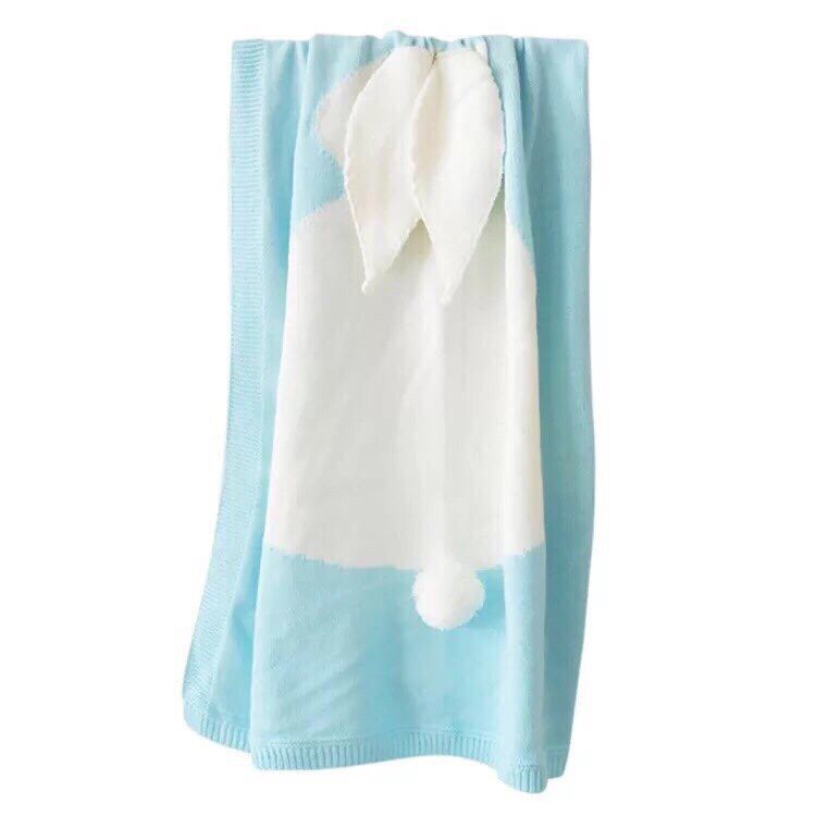Chăn len tai thỏ Rabbit Blanket xuất Nhật