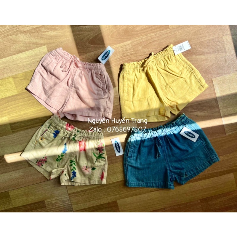 Quần short bé gái ( Auth )