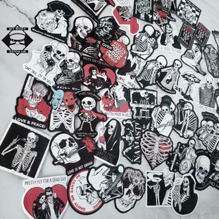 (113) Bộ hình dán sticker decal Skeleton