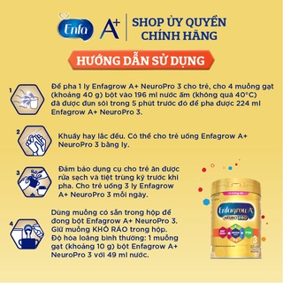 Sữa bột Enfagrow A+ 3 MFGM Pro 830g