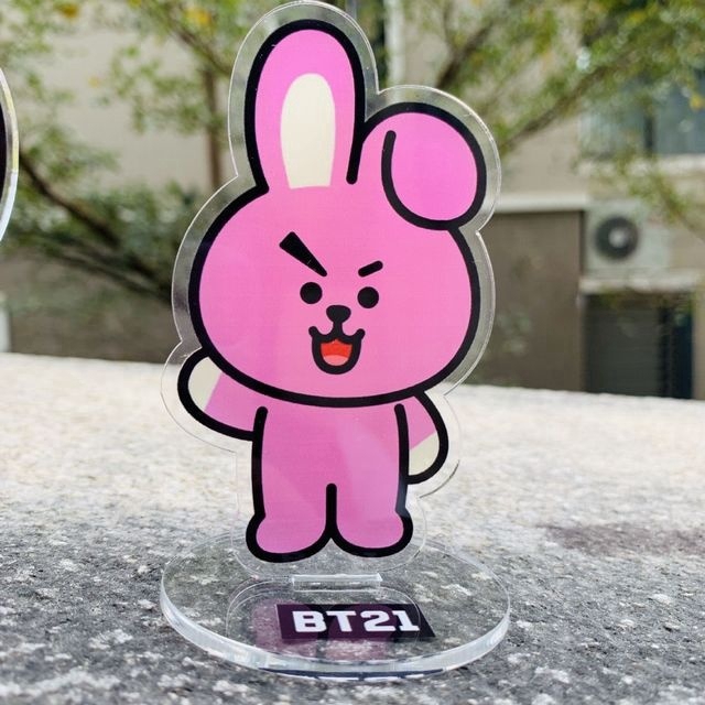 Mô Hình Búp Bê BT21 Kpop BTS BT21 Bằng Acrylic Để Bàn Trang Trí