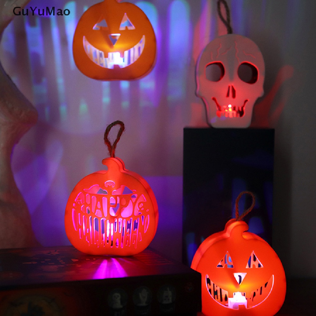 Đèn LED Trang Trí Halloween / Giáng Sinh Hình Quả Bí Ngô / Ma Quỷ