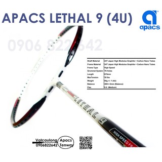 Vợt cầu lông Apacs Lethal 9