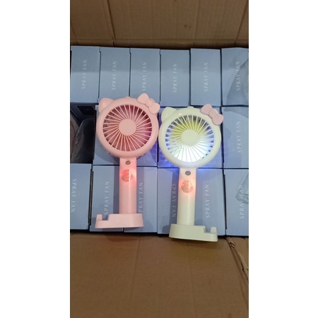 Quạt Phun Sương Cầm Tay Mini bản 2021