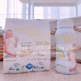 Sữa bầu Matilia vị chuối,cacao
