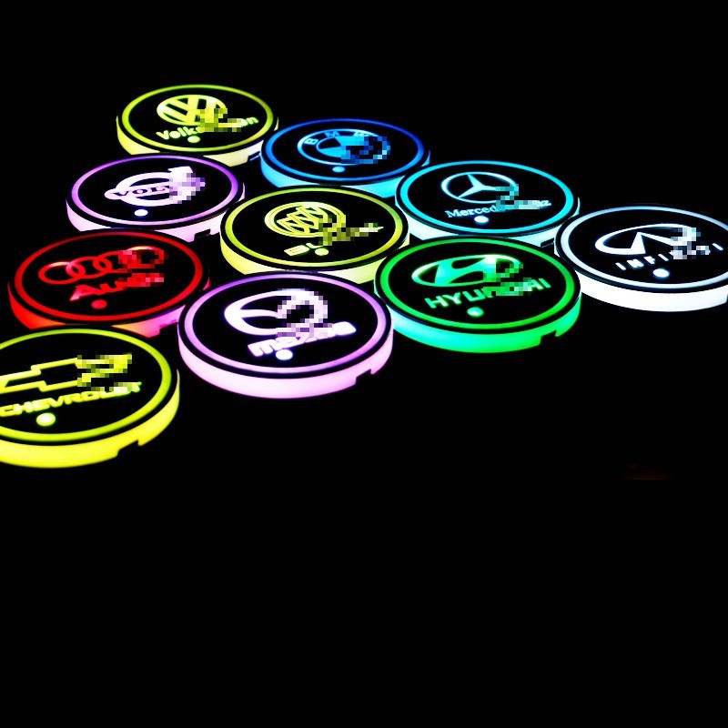 Combo 2 đèn led gắn bánh xe hơi nhấp nhái pin sạc usb nhiều màu sắc cực đẹp | BigBuy360 - bigbuy360.vn