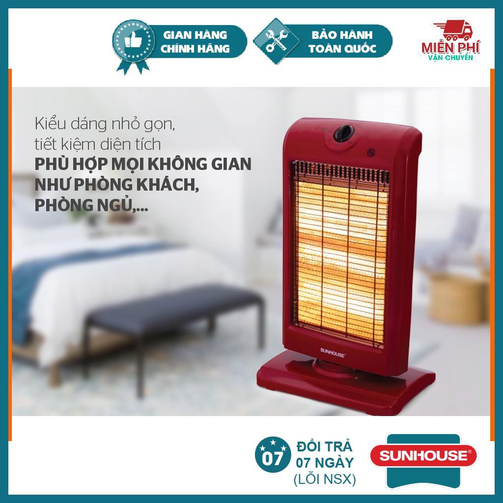 Đèn sưởi 3 bóng Sunhouse SHD7016, Máy sưởi sunhouse SHD7016, tốc độ làm ấm nhanh, tỏa nhiệt đều.