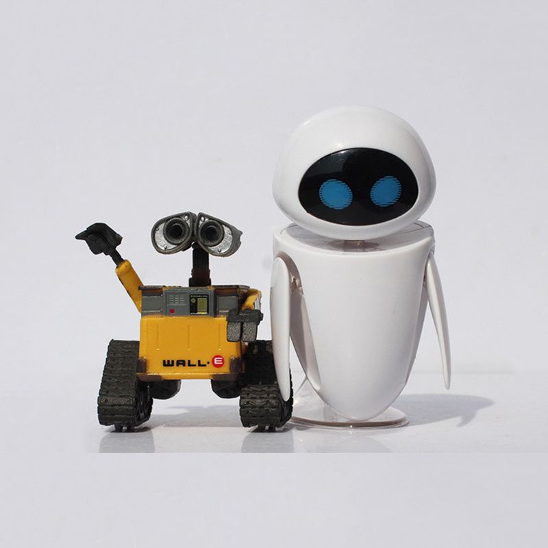 boy robot Wall-E &amp; EVE Mini Robot Movable Action Figures Toys Gift for Kids-3 Styles Toy