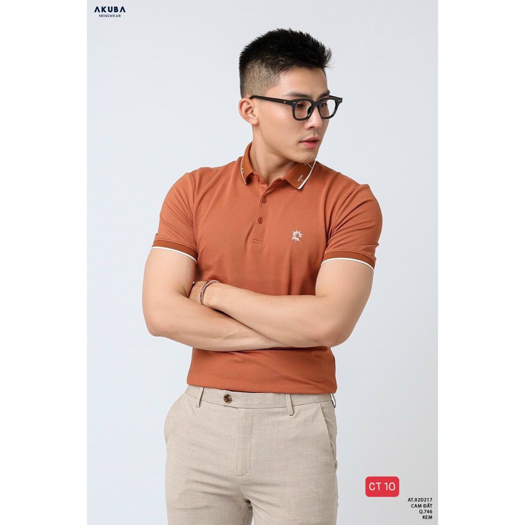 Áo thun nam tay ngắn có cổ- áo phông nam cổ bẻ chất coton co giãn nhiều mẫu PN ms30