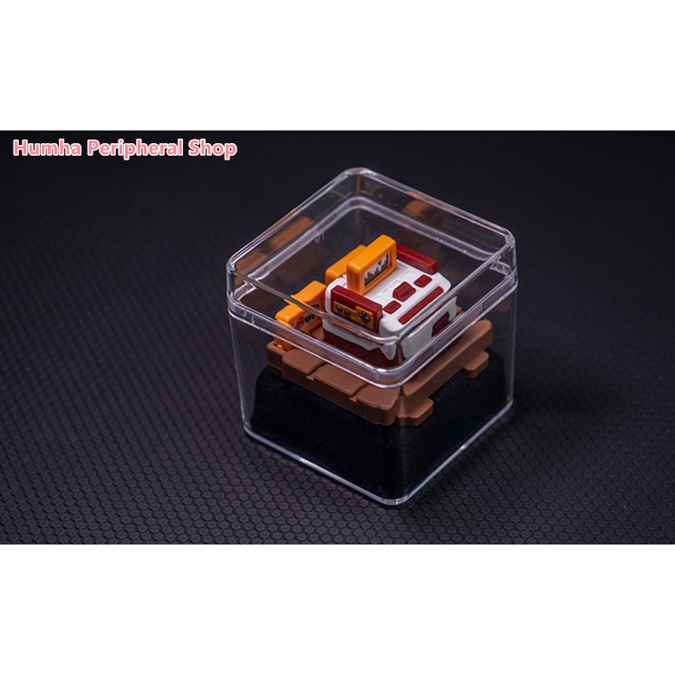 Bộ Bàn Phím Cơ Artisan Màu Đỏ Và Trắng Thiết Kế Dễ Thương Cho Esc keycap