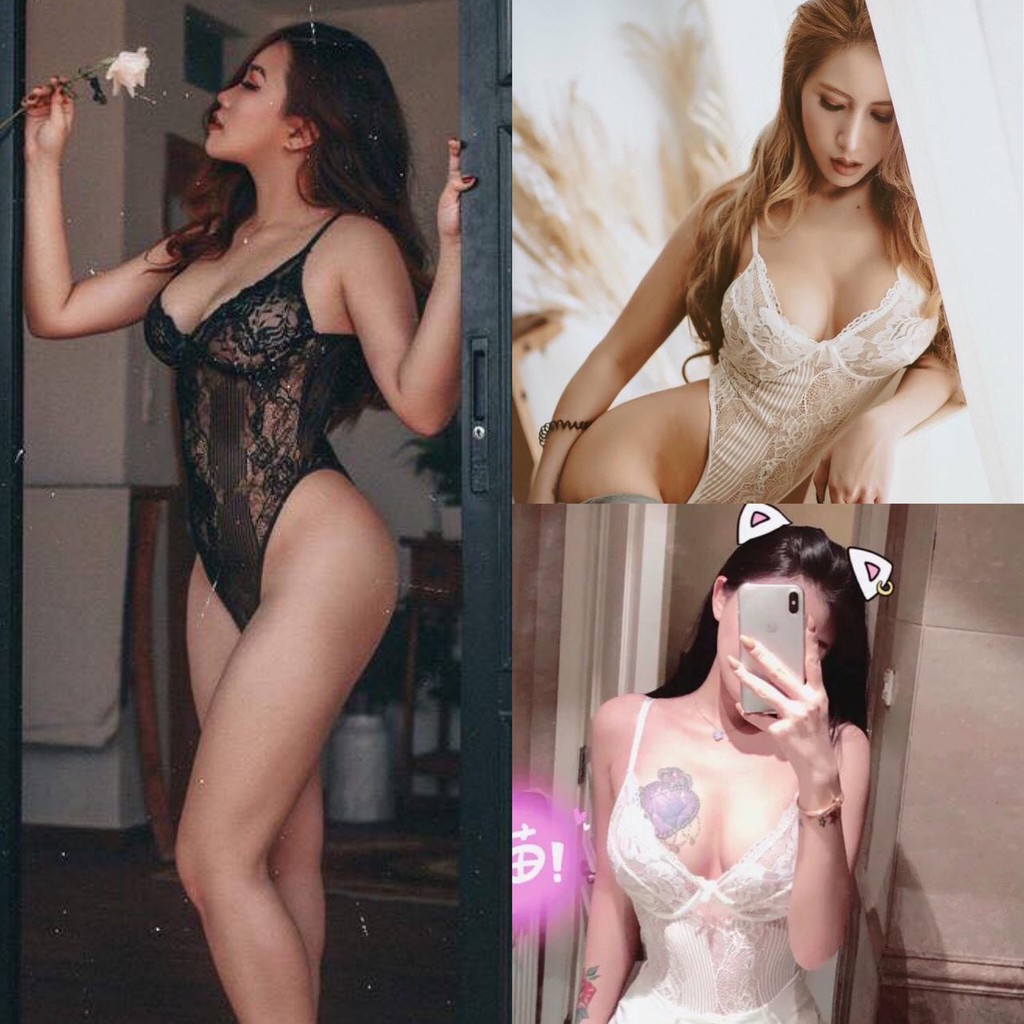 Váy ngủ jum sexy sọc hoa châu Âu