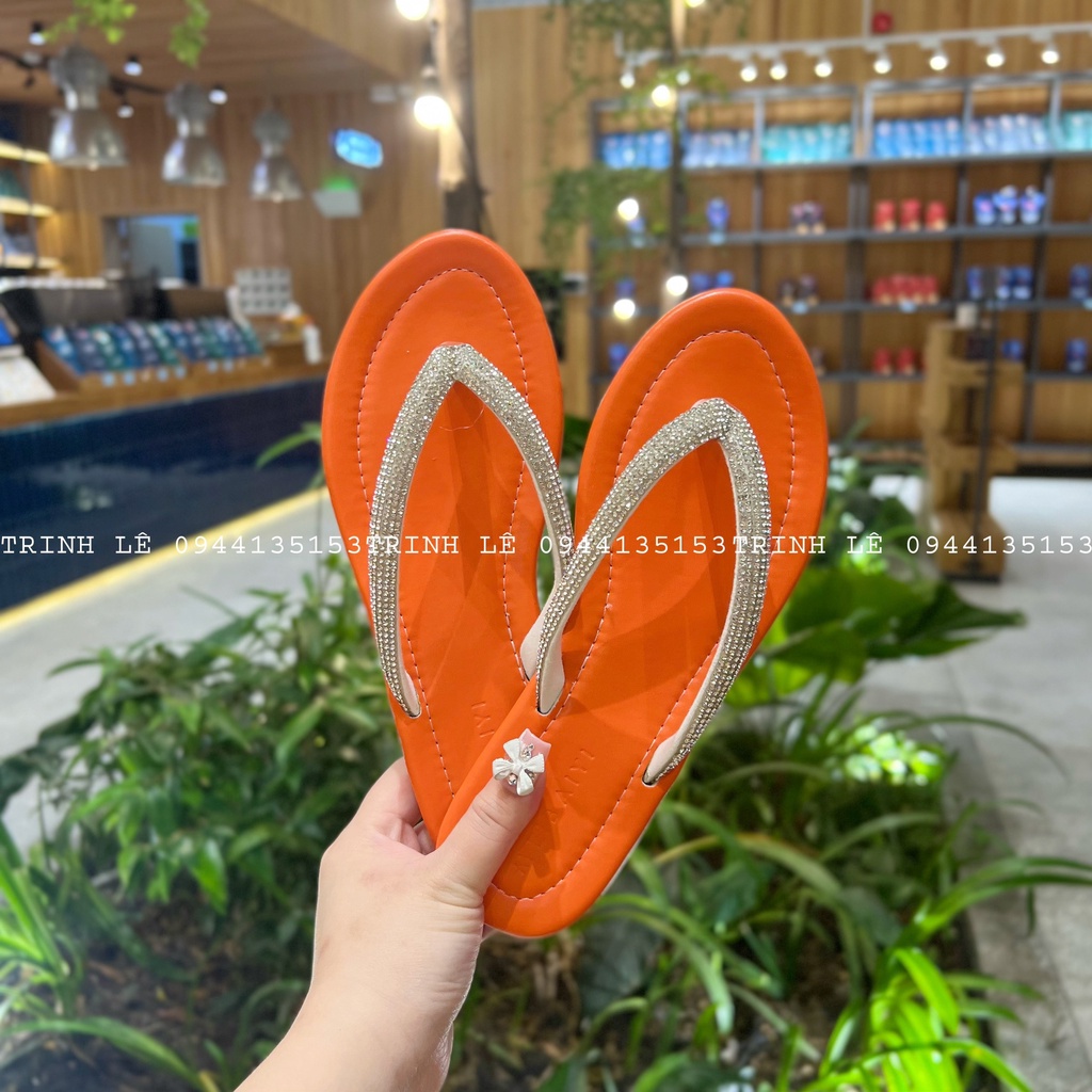 Dép Xỏ Ngón Nữ Đính Đá Xoàn Cao Cấp Thời Trang Hot Trend TRINH LÊ SHOP GIÀY DÉP TB169