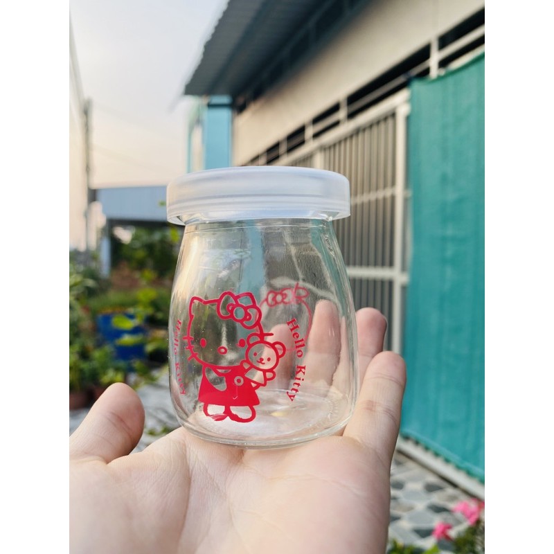 BỘ 12 HỦ SỮA CHUA IN HÌNH DÁNG ĐÁNG YÊU 100ml