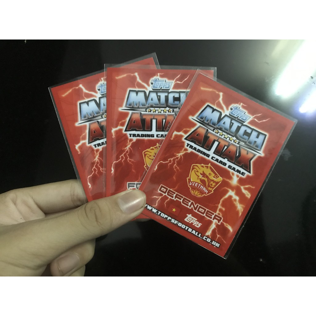Set 18 Thẻ Vietnam Legend Match Attax 2012-2013