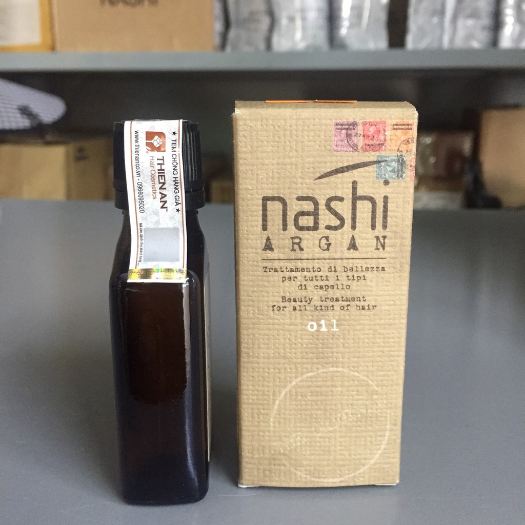 #nashi_argan_italy Tinh dầu dưỡng tóc khô xơ NASHI ARGAN OIL Ý 30ml