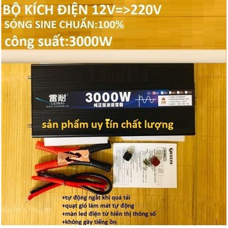 bộ kích điện , đổi nguồn điện 3000w