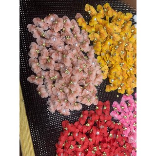 Combo 10 bông hoa trang trí móng tay