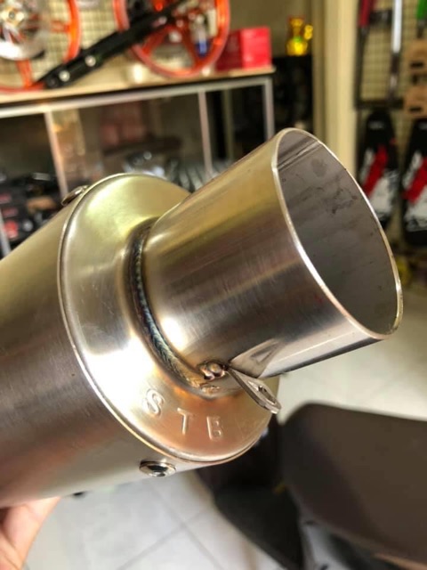 Sét Pô tăng STB inox “ tặng tiêu tiện “ chính hãng Full phụ kiện