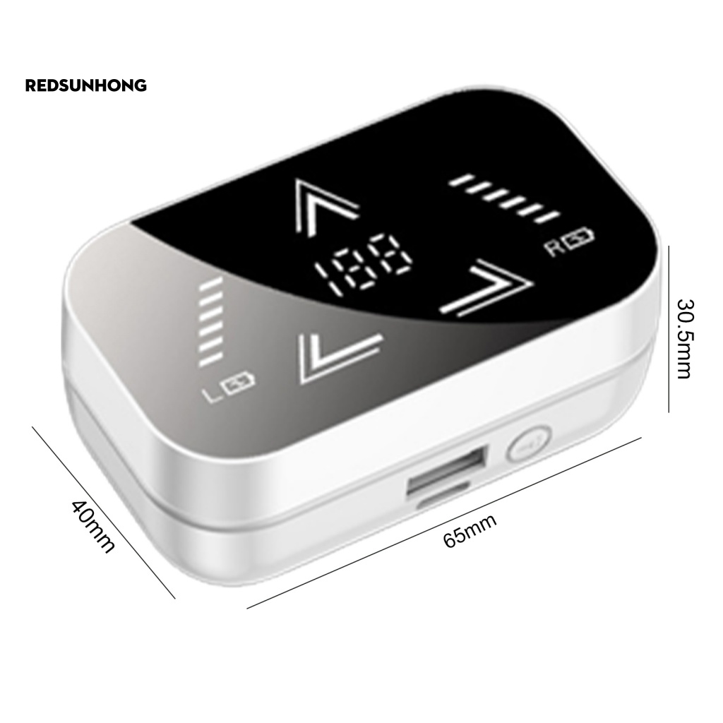 Tai Nghe Không Dây Bluetooth 5.2 Màn Hình Kỹ Thuật Số Có Thể Trung Thực Cho Điện Thoại